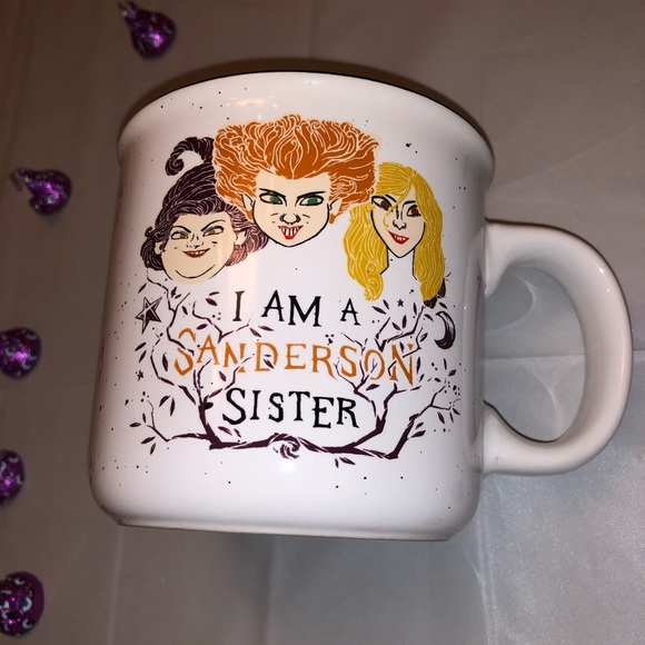 Disney Hocus Pocus “I Am A Sanderson Sister” White Mug - Picture 2 of 4